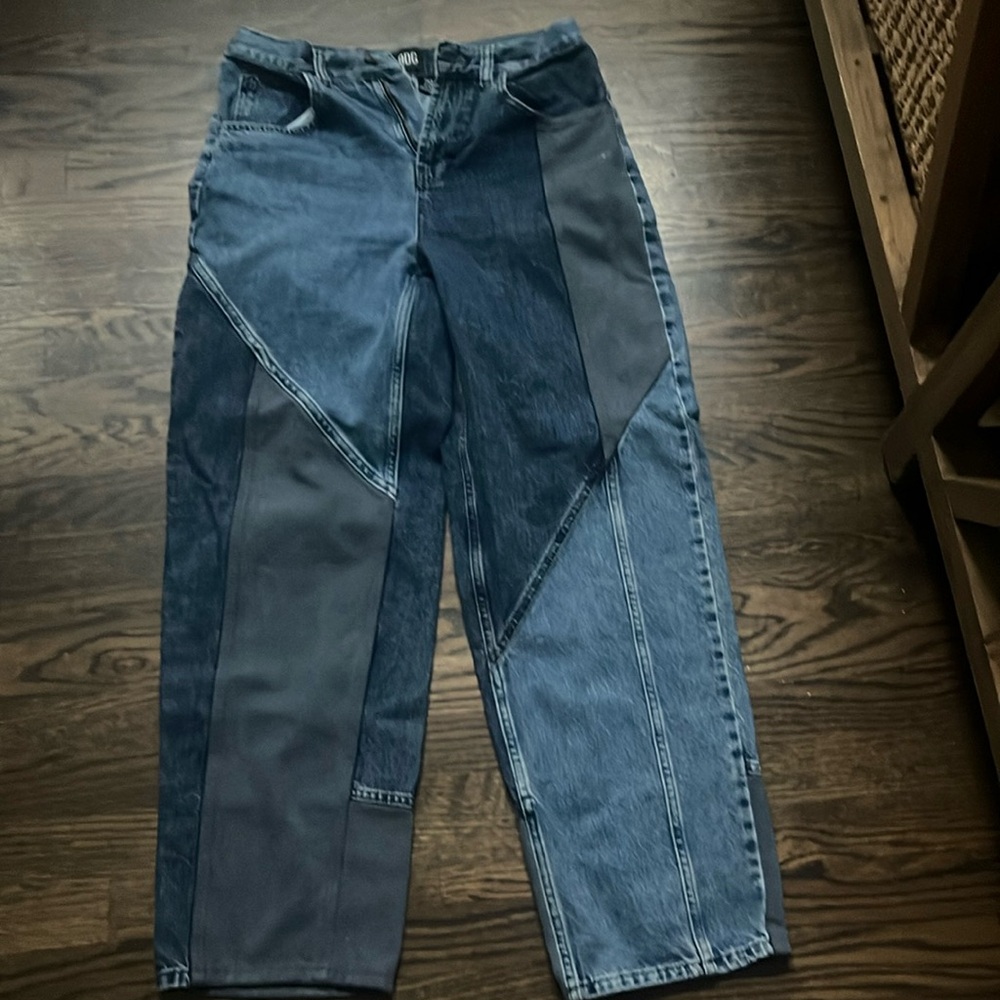 BDG jeans.  Patchwork modern boyfriend jean